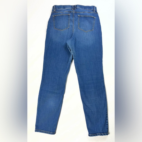 Knox Rose Jeans Womens Size 10 Med Blue Wash Denim Elastic Waist Cotton Blend - Picture 8 of 10